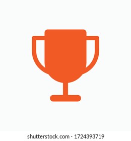 Icono de trofeo - Ilustración vectorial en estilo glifo para diseño y sitios web, presentación o aplicación.