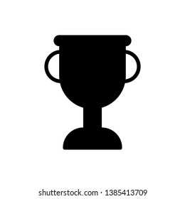 Trophy Icon Vector Illustration Logo Template