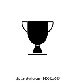 Trophy Icon Vector Illustration Logo Template