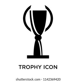 Trophy icon vector isolated on white background for your web and mobile app design, Trophy logo concept