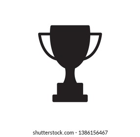 Trophy icon vector logo template