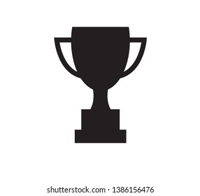 Trophy icon vector logo template