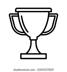 Vector de iconos de trofeo en el diseño de moda