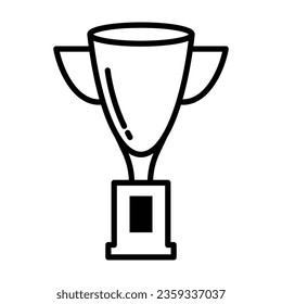 Vector de iconos de trofeo en el diseño de moda