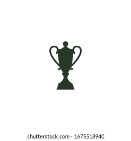trophy Icon vector sign isolated for graphic and web design. trophy symbol template color editable on white background.  