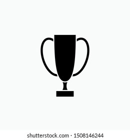 Trophy Icon - Vector, Sign and Symbol for Design, Presentation, Website or Apps Elements.