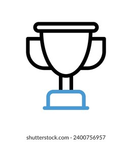 Ilustración del vector de trofeo