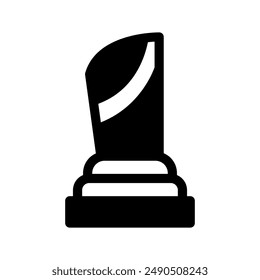 Trophy Icon Vector Symbol Design Illustration