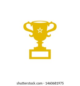 Trophy Icon Vector Symbol Illustration