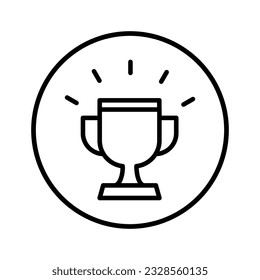 trophy icon vector icon trophy winner