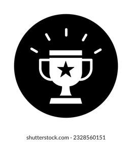 trophy icon vector icon trophy winner