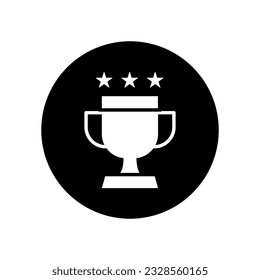 trophy icon vector icon trophy winner
