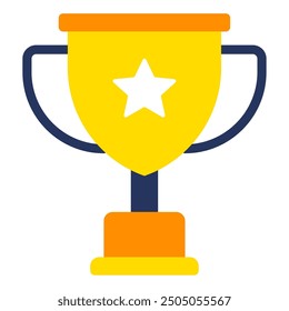 Trophy icon for web, app, infographic, etc
