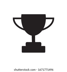 Trophy Icon, Winner Trophy Con