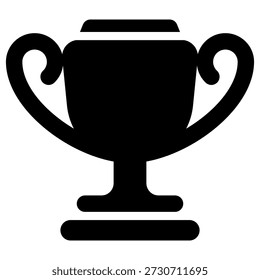 Icono de trofeo. Icono de la copa ganadora