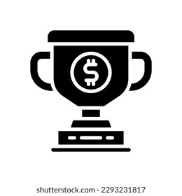 trophy icon for your website design, logo, app, UI.
