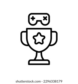 icono de trofeo para tu diseño de sitio web, logotipo, aplicación, interfaz de usuario.