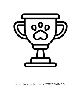 trophy icon for your website design, logo, app, UI.
