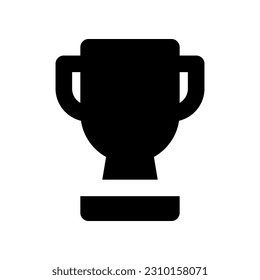 trophy icon for your website design, logo, app, UI.
