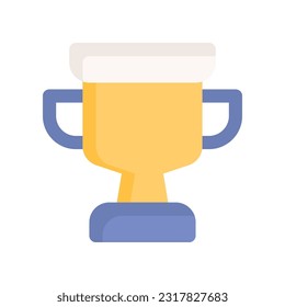trophy icon for your website design, logo, app, UI.