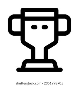 trophy icon for your website, mobile, presentation, and logo design.