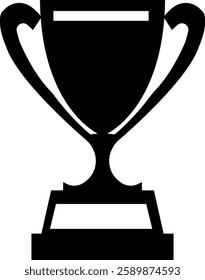 Trophy icon.first place champion success achievement winner prize signs unique style vector illustration.Winner cup, victory cup icon. Reward symbol sign for web and mobile.