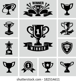 Trophy icons