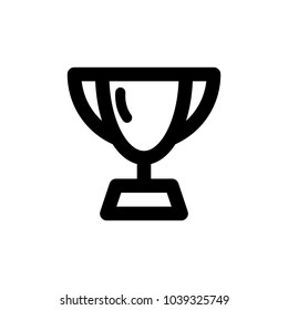 Trophy icon,vector illustration. Flat design style. vector trophy icon illustration isolated on White background, trophy icon Eps10. trophy icons graphic design vector symbols.