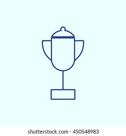 Trophy Line icon. Eps-10.