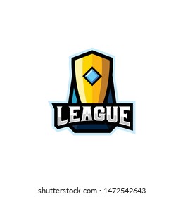 Trophy Logo, Cup Badge Logo Design Vector