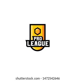 Trophy Logo, Cup Badge Logo Design Vector