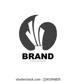 Trophy Logo Design, Award Winner Championship Trophy Vector, Success Brand