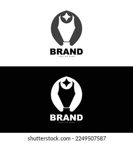 Trophy Logo Design, Award Winner Championship Trophy Vector, Success Brand