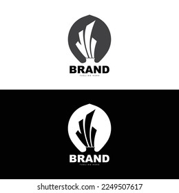 Trophy Logo Design, Award Winner Championship Trophy Vector, Success Brand