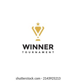 Trophy Logo Design Template Download