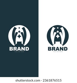Trophy Logo Illustration Award Winner Template Vector Design