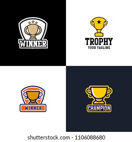 Trophy Logo Set Design