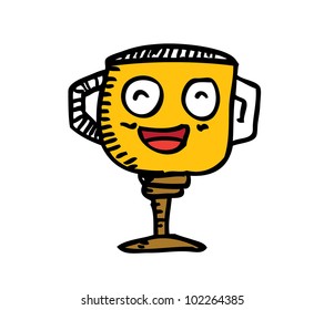 trophy mascot