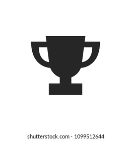 Trophy Modern Simple Vector Icon