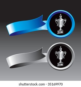 trofeo en la pancarta