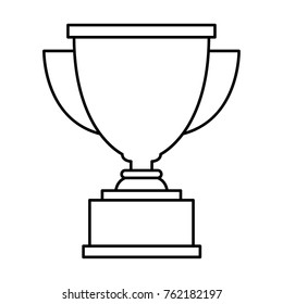 Trophy outline icon