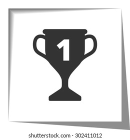 trophy paper cut out