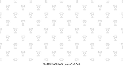 Trophy Pattern background. Gold Trophies Seamless Pattern. gold medal pattern background. competition theme pattern.
