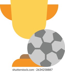 A trophy is a physical award given to recognize achievement, excellence, or victory in sports, competitions, or events. It symbolizes success, honor, and accomplishment, often displayed with pride.

