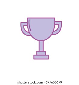 trophy prize cup to winner champion