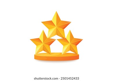 Trophy and prize emblem medal design