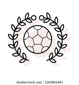 trophy prize football