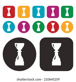Trophy and prize icons
