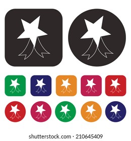 Trophy and prize icons