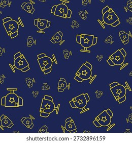 Trophy prize stunning element trendy design vector Illustration colorful background.eps